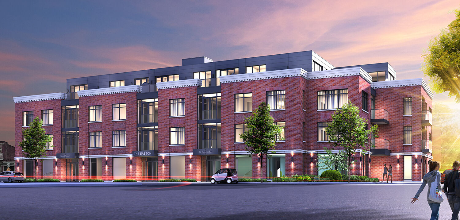 The Easton Condos: Innovative design at the gateway to Montreal West already drawing local buyers